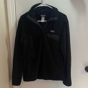 Black Womens Medium Patagonia Quarter Zip